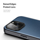 DUX DUCIS Fino Series PU + TPU Phone Case For iPhone 14 Pro Max(Blue)
