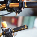 Motorcycle Modification Accessories Hand Grip Cover Handlebar Set(Silver)