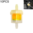 10 PCS Universal Car Engine Oil Separator Reservoir Tank Filter, Style:Without Magnet