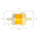 10 PCS Universal Car Engine Oil Separator Reservoir Tank Filter, Style:Without Magnet