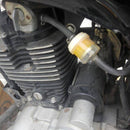 10 PCS Universal Car Engine Oil Separator Reservoir Tank Filter, Style:Without Magnet