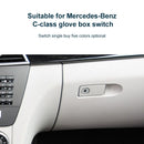 Car Glove Box Handle Switch for Mercedes-Benz W212 2008-2014, Left Driving(Black)