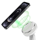 WiWU M13 2 in 1 Magnetic Wireless Charger Phone Holder(White)