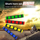 2 PCS Motorcycle Modification Accessories PVC Horn ShapeHand Grip Cover Handlebar Set(Orange)