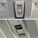 Car Dome Light Button Sunroof Window Switch Button for Mercedes-Benz W166 / W292 2012-, Left Driving, Style:Flat(Beige)