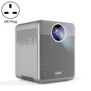 T03 1920x1080 150 ANSI Lumens Mini HD Digital Projector, Same Screen Version, UK Plug(Grey)