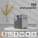 T03 1920x1080 150 ANSI Lumens Mini HD Digital Projector, Android Version, US Plug(Grey)