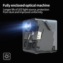 T03 1920x1080 150 ANSI Lumens Mini HD Digital Projector, Android Version, EU Plug(Grey)