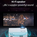 T01 800x480 2200 Lumens Mini LCD Digital Projector, Basic Version, EU Plug(White Black)