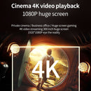 T01 800x480 2200 Lumens Mini LCD Digital Projector, Android Version, UK Plug(White Black)