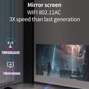 T01 800x480 2200 Lumens Mini LCD Digital Projector, Same Screen Version, AU Plug(White Black)