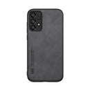 For Samsung Galaxy A53 Skin Feel Magnetic Leather Back Phone Case(Graphite Grey)