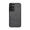 For Samsung Galaxy S21 Ultra 5G Skin Feel Magnetic Leather Back Phone Case(Graphite Grey)