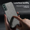 For Samsung Galaxy S21 Ultra 5G Skin Feel Magnetic Leather Back Phone Case(Graphite Grey)