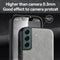 For Samsung Galaxy S21 Ultra 5G Skin Feel Magnetic Leather Back Phone Case(Graphite Grey)