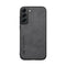 For Samsung Galaxy S22 5G Skin Feel Magnetic Leather Back Phone Case(Graphite Grey)