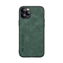 Skin Feel Magnetic Leather Back Phone Case For iPhone 11 Pro(Green)