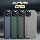 Skin Feel Magnetic Leather Back Phone Case For iPhone 11 Pro(Green)