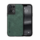 For OPPO Reno8 Pro Skin Feel Magnetic Leather Back Phone Case(Green)