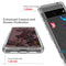 For Google Pixel 7 Pro PC+TPU Transparent Painted Phone Case(Tree Butterflies)