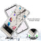 For Google Pixel 7 PC+TPU Transparent Painted Phone Case(Tree Butterflies)