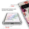 For Google Pixel 7 PC+TPU Transparent Painted Phone Case(Purple Floral)
