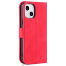 For iPhone 14 AZNS Skin Feel Calf Texture Horizontal Flip Leather Case (Red)