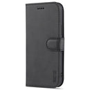 For iPhone 14 AZNS Skin Feel Calf Texture Horizontal Flip Leather Case (Black)