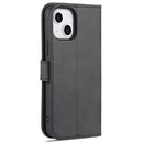 For iPhone 14 AZNS Skin Feel Calf Texture Horizontal Flip Leather Case (Black)