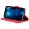 AZNS Skin Feel Calf Texture Horizontal Flip Leather Case For iPhone 14 Pro Max(Red)