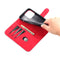 AZNS Skin Feel Calf Texture Horizontal Flip Leather Case For iPhone 14 Pro Max(Red)