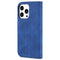 AZNS Skin Feel Calf Texture Horizontal Flip Leather Case For iPhone 14 Pro Max(Blue)