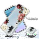 For Xiaomi Redmi Note 10 Pro PC+TPU Transparent Painted Phone Case(Rose)