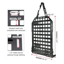 CSB125 Car Rigid Seat Back Organizer Molle Panel Storage Rack
