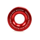 Truck Winch Snatch Recovery Ring for Soft Shackle ATV UTV Rcovery 41000 lb(Red)