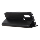 For Alcatel 1S 2020/1V 2020/3L 2020 Magnetic Crazy Horse Texture Horizontal Flip Leather Case with Holder & Card Slots & Wallet(Black)