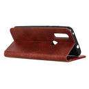 For Alcatel 1S 2020/1V 2020/3L 2020 Magnetic Crazy Horse Texture Horizontal Flip Leather Case with Holder & Card Slots & Wallet(Brown)