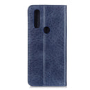 For Alcatel 1S 2020/1V 2020/3L 2020 Magnetic Crazy Horse Texture Horizontal Flip Leather Case with Holder & Card Slots & Wallet(Blue)