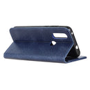 For Alcatel 1S 2020/1V 2020/3L 2020 Magnetic Crazy Horse Texture Horizontal Flip Leather Case with Holder & Card Slots & Wallet(Blue)