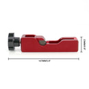 Car Universal Spark Plug Gap Tool with Feeler Gauge for Most 10mm 12mm 14mm 16mm Spark Plugs(Red)