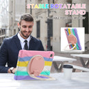 For Lenovo Tab M10 Plus 10.6 3rd Gen 2022 Silicone + PC Protective Tablet Case(Colorful Pink)