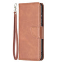 For Samsung Galaxy A03 Core Retro Lambskin Texture Leather Phone Case(Brown)