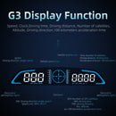 G3 Car 5.5 inch HUD Head-up Display HD GPS Speed Alarm Odometer