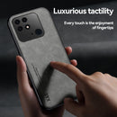 For Xiaomi Redmi 10C Skin Feel Magnetic Leather Back Phone Case(Green)