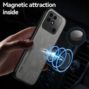 For Xiaomi Redmi 10C Skin Feel Magnetic Leather Back Phone Case(Blue)