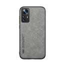 For Xiaomi 12 Pro Skin Feel Magnetic Leather Back Phone Case(Light Grey)