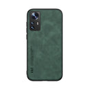 For Xiaomi 12 Pro Skin Feel Magnetic Leather Back Phone Case(Green)