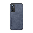 For Xiaomi 12 Skin Feel Magnetic Leather Back Phone Case(Blue)