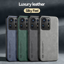 For Xiaomi Mi Mix 4 Skin Feel Magnetic Leather Back Phone Case(Dark Grey)