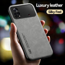 For Xiaomi Poco X4 Pro 5G Skin Feel Magnetic Leather Back Phone Case(Blue)